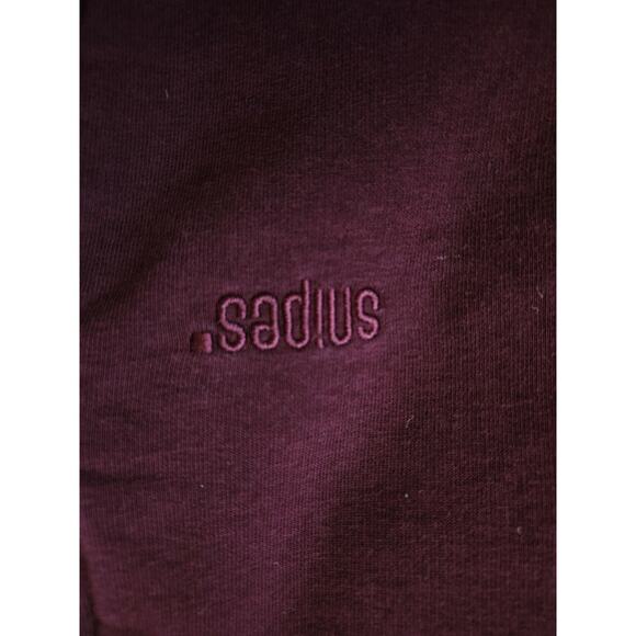 Snipes Small Logo Essential Hoodie & Sweatpants Set M Purple/Windsor Wine - Picture 9 of 11